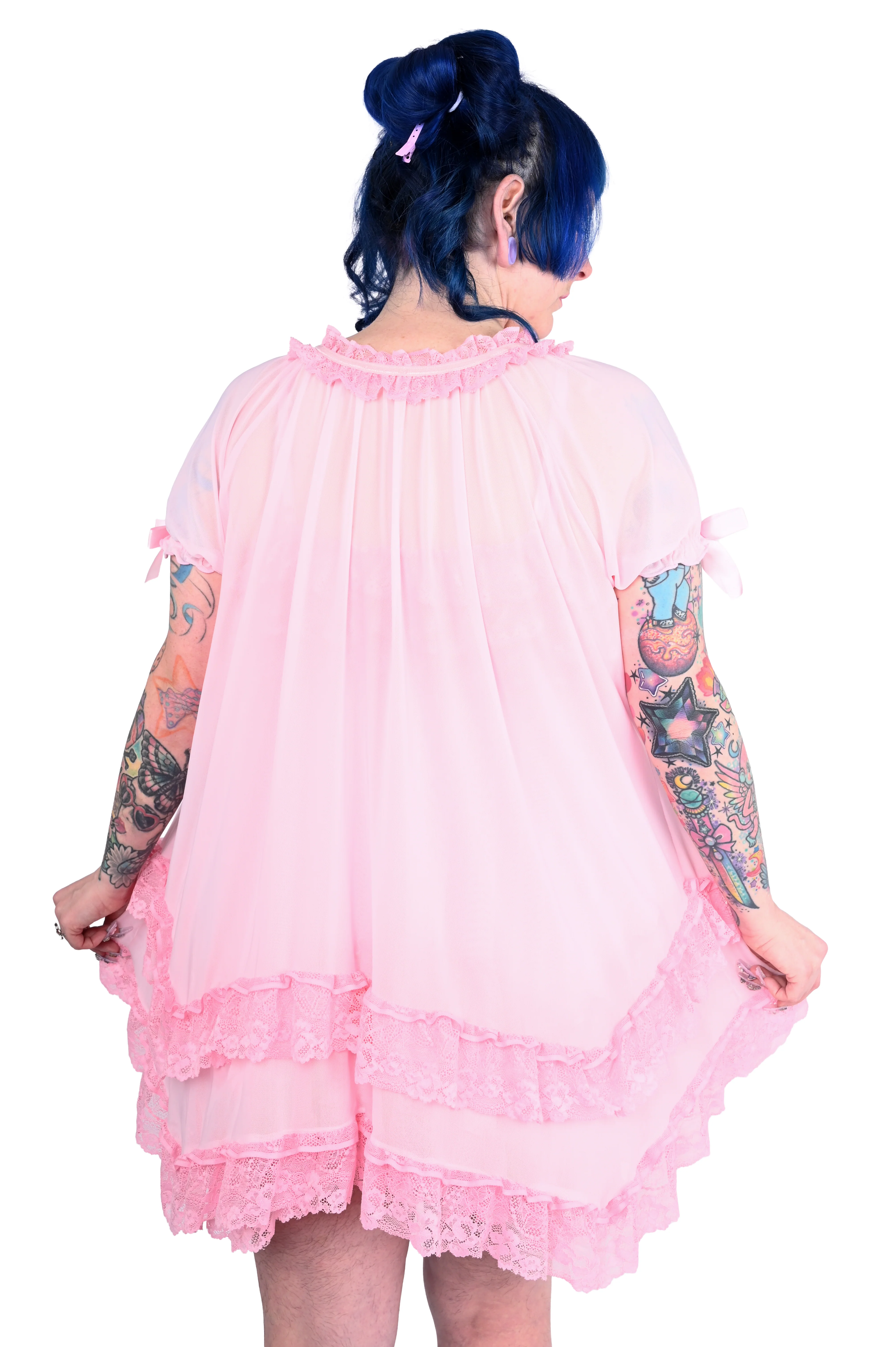 Brigitte Peignoir - Pink - Image 6