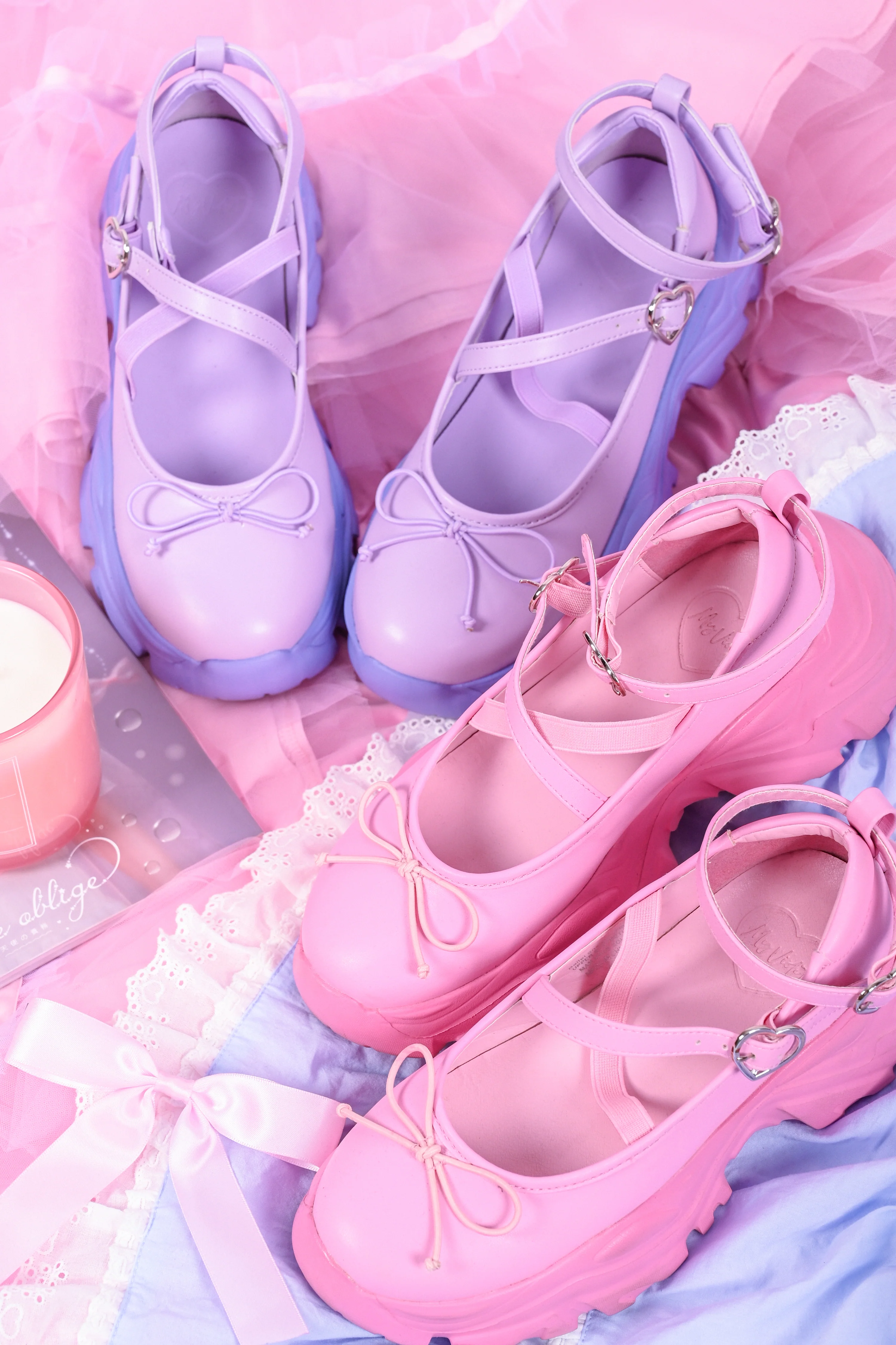 Clara Ballet Sneaker - Lavender - Image 5