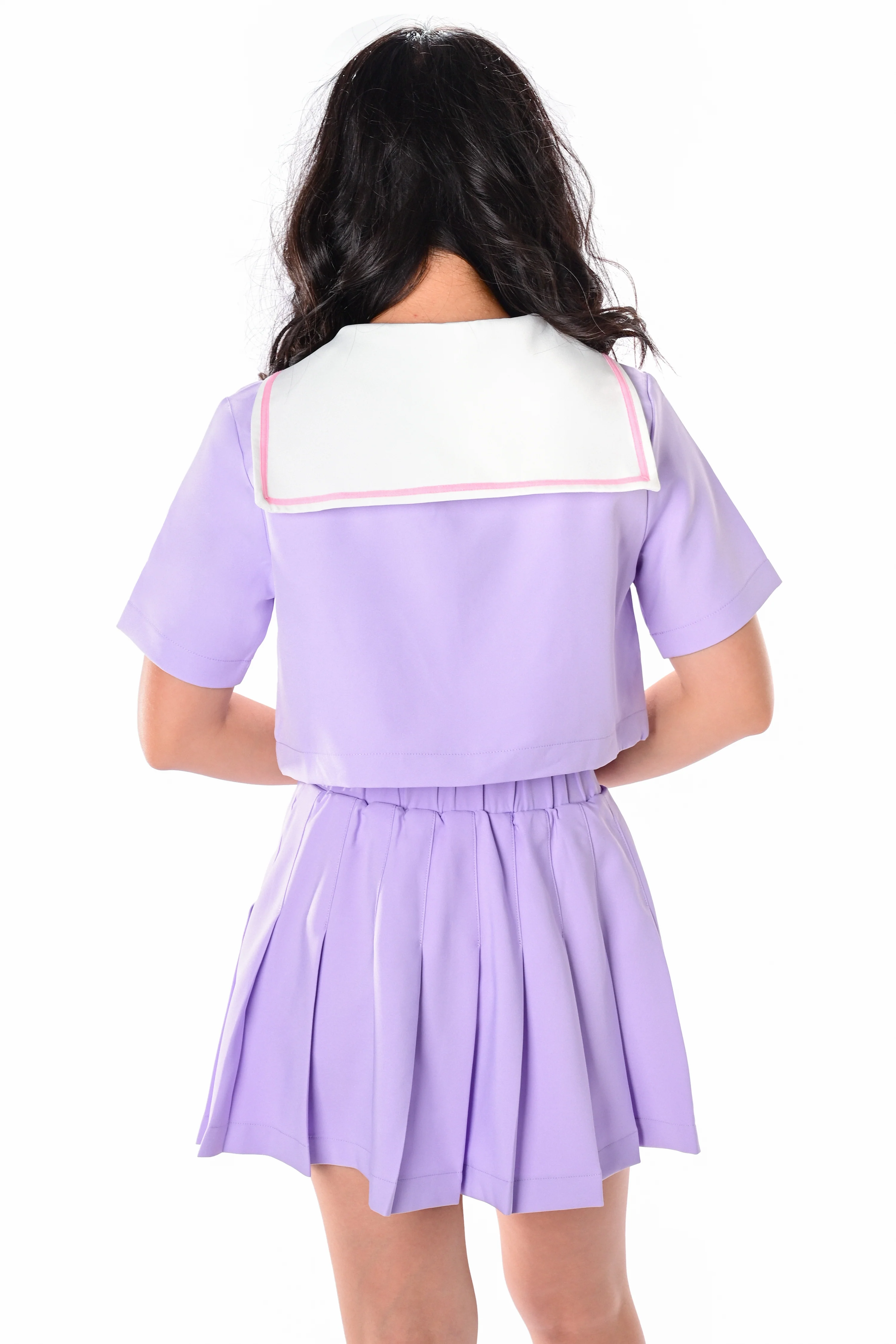 Eva Sailor Top - Lavender - Image 6