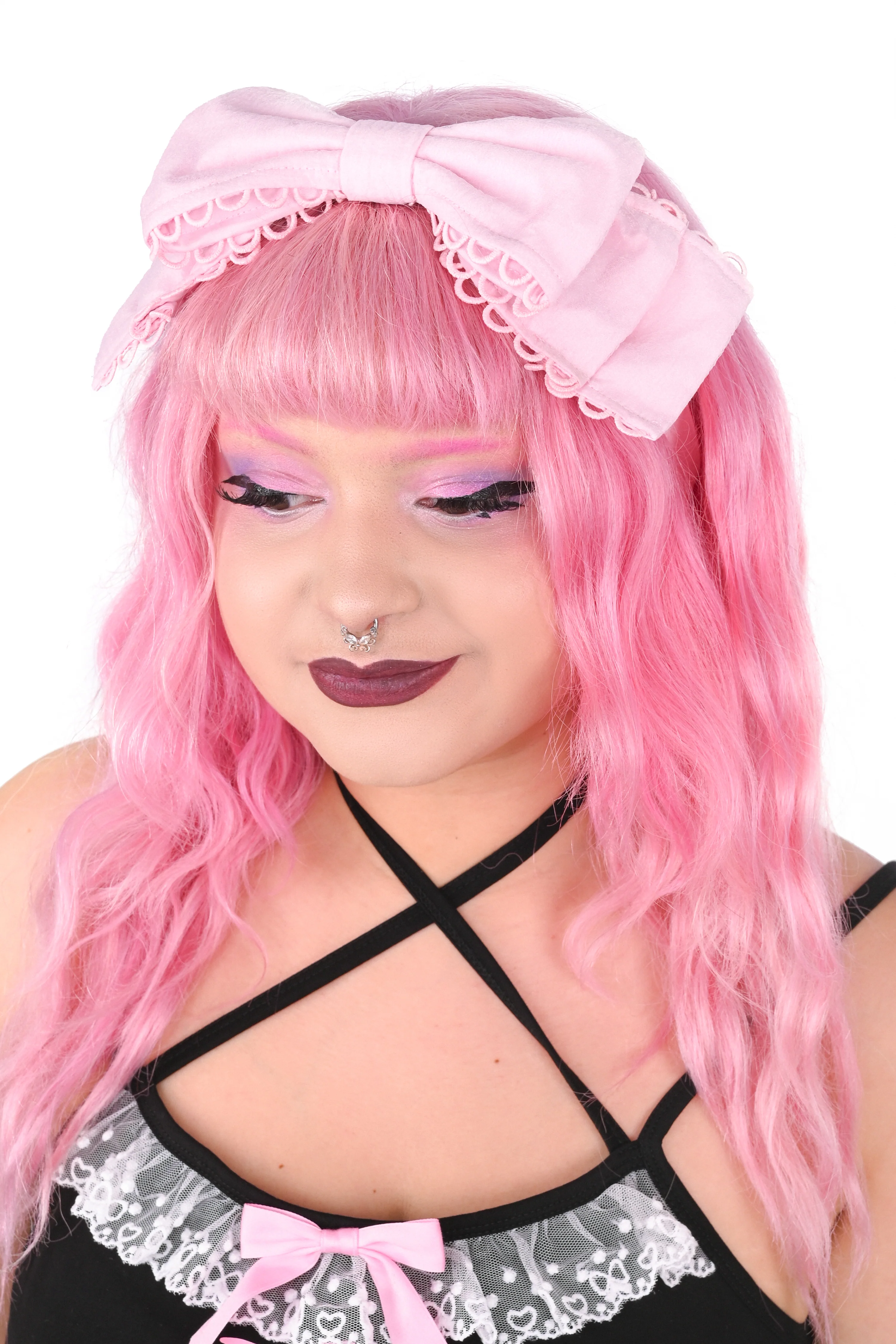 Zoe Headbow - Pink - Image 2