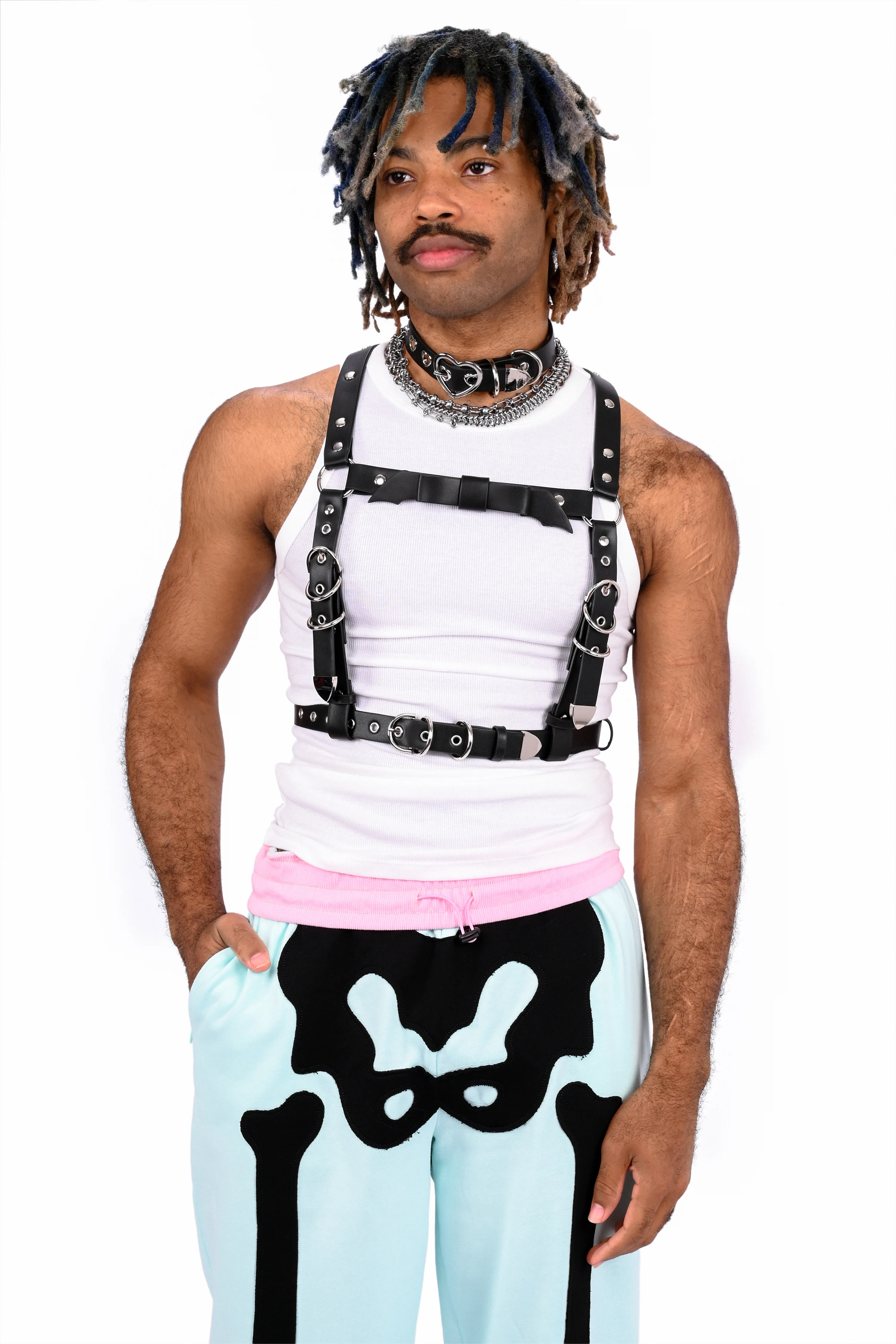 Vampire Harness - Black - Image 3