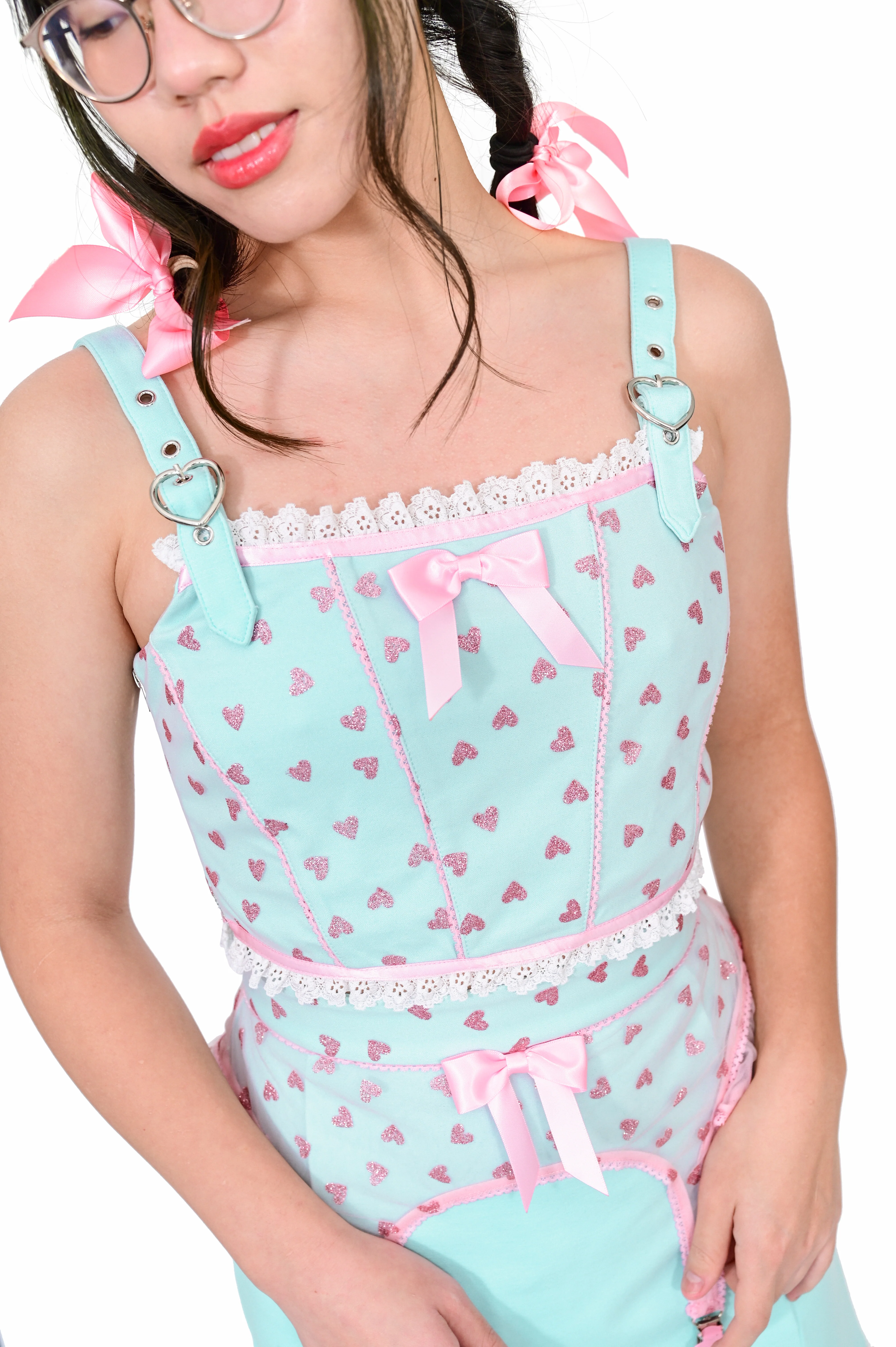 Lucky Girl Crop Top - Mint - Xl,2X & 3X left! - Image 3