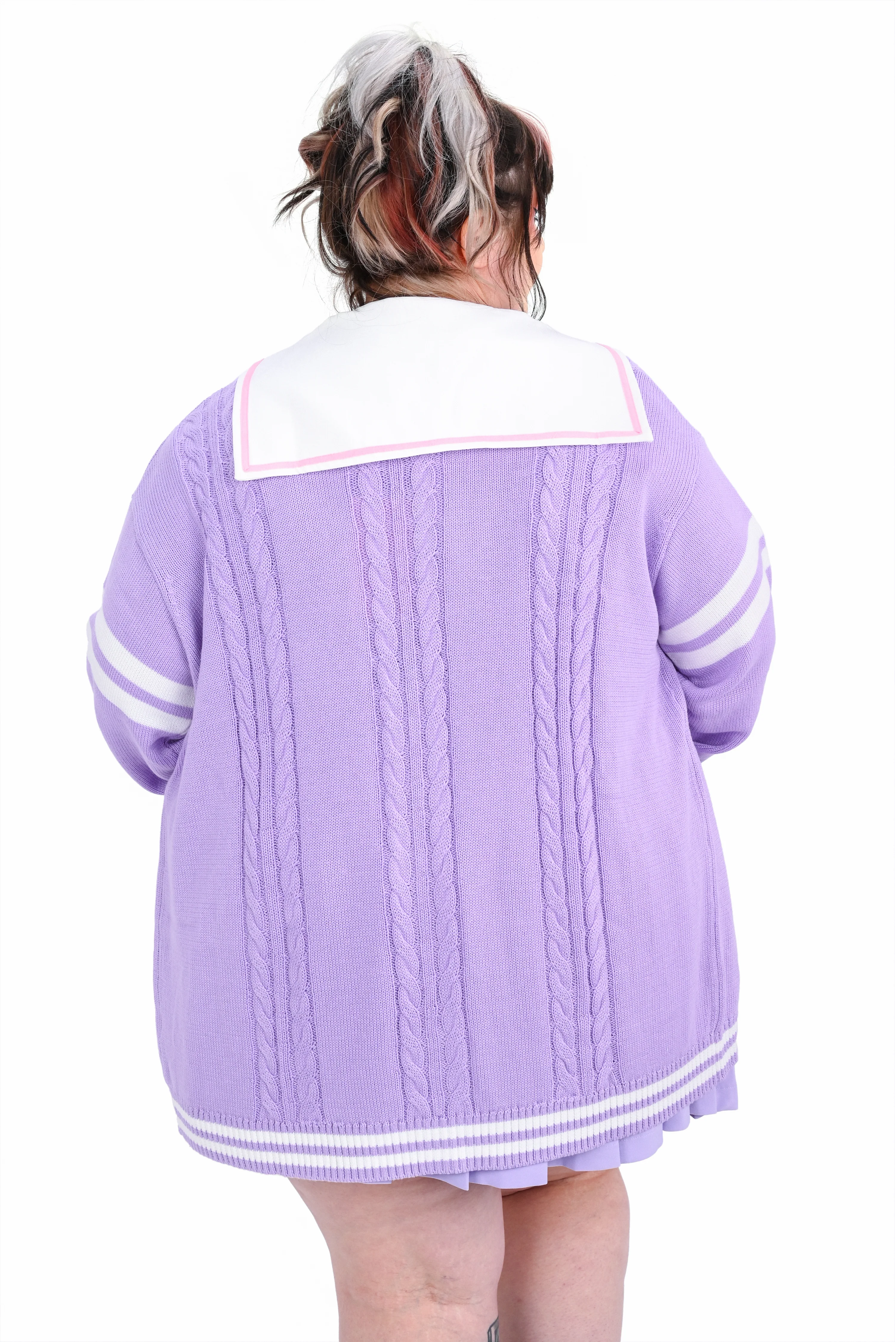 Angel Academy Cardigan - Lavender - Image 7
