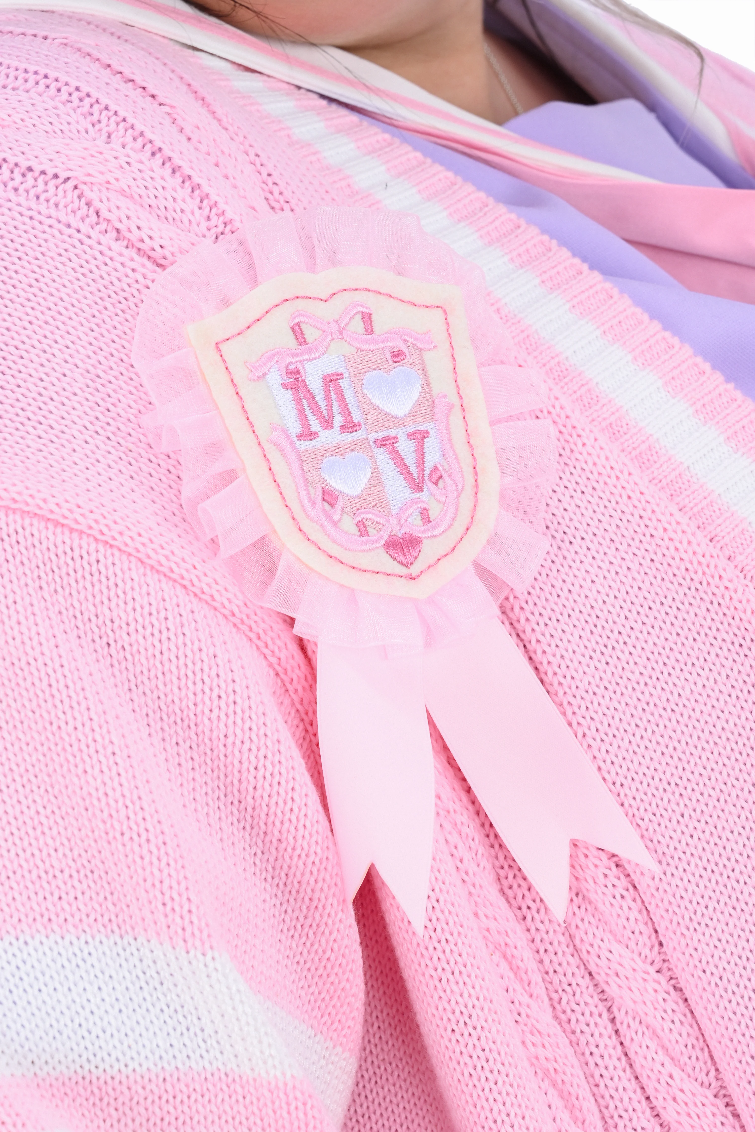 Angel Academy Cardigan - Pink - Image 7
