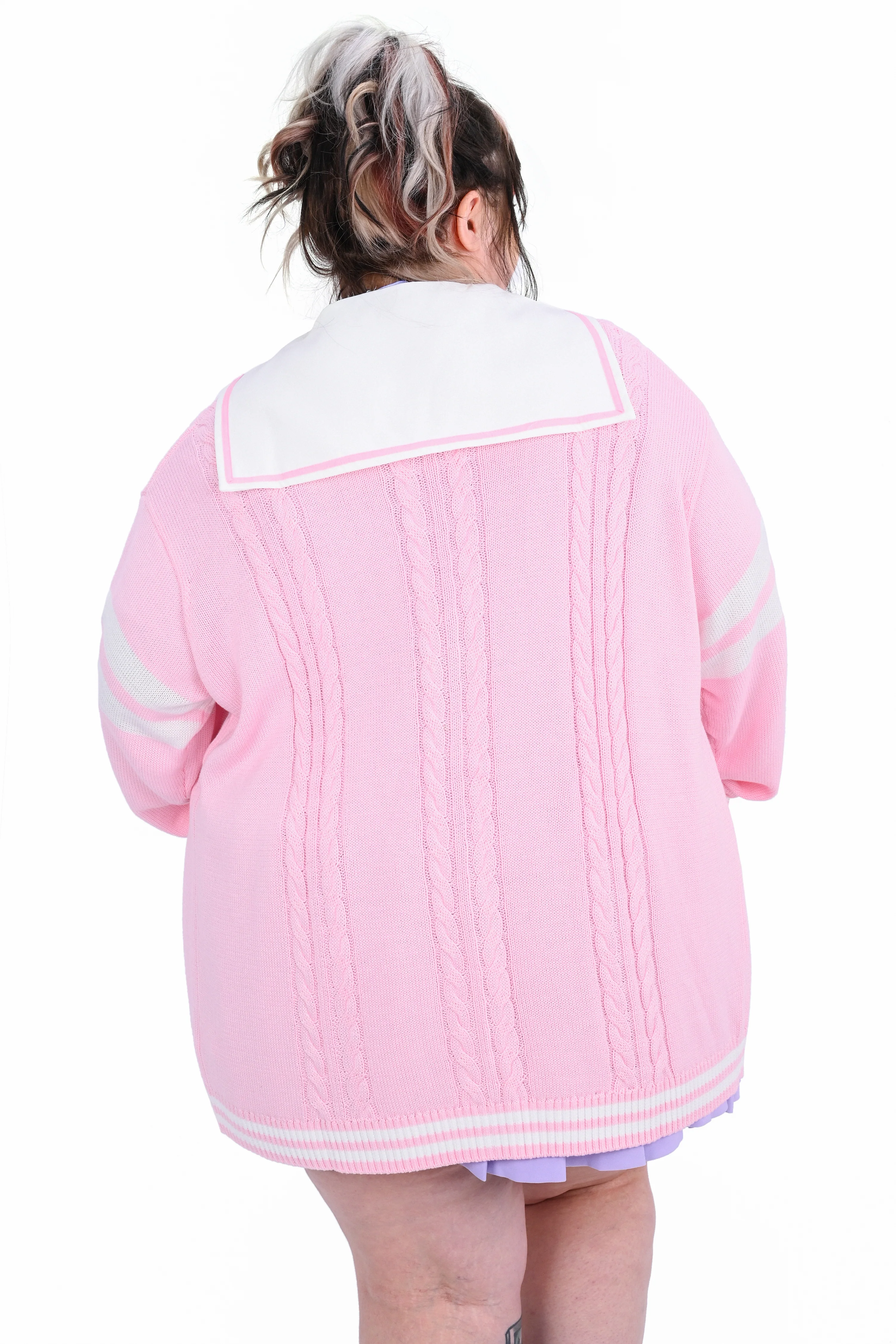 Angel Academy Cardigan - Pink - Image 8