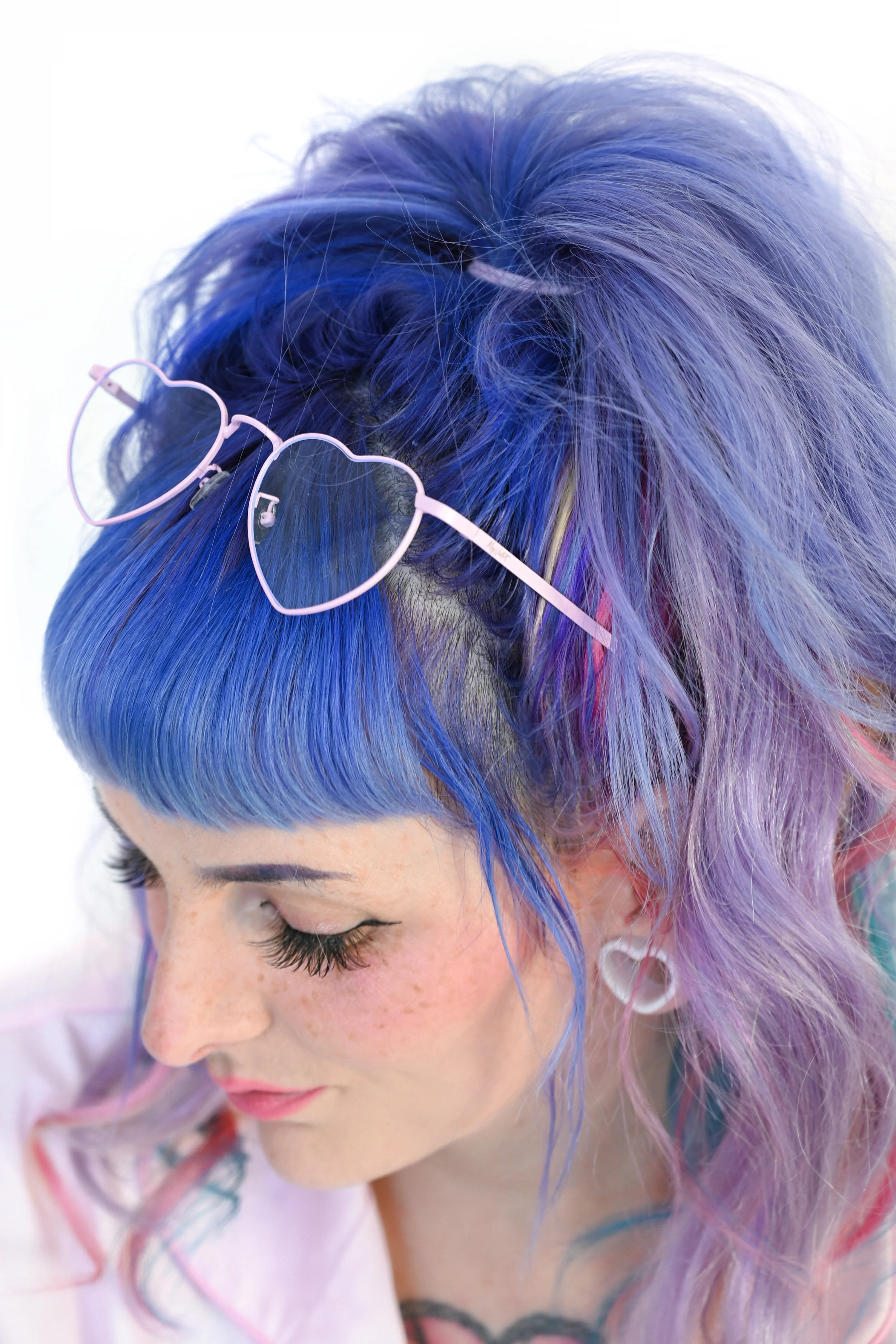 Venus Heart Glasses - Pink - Image 5