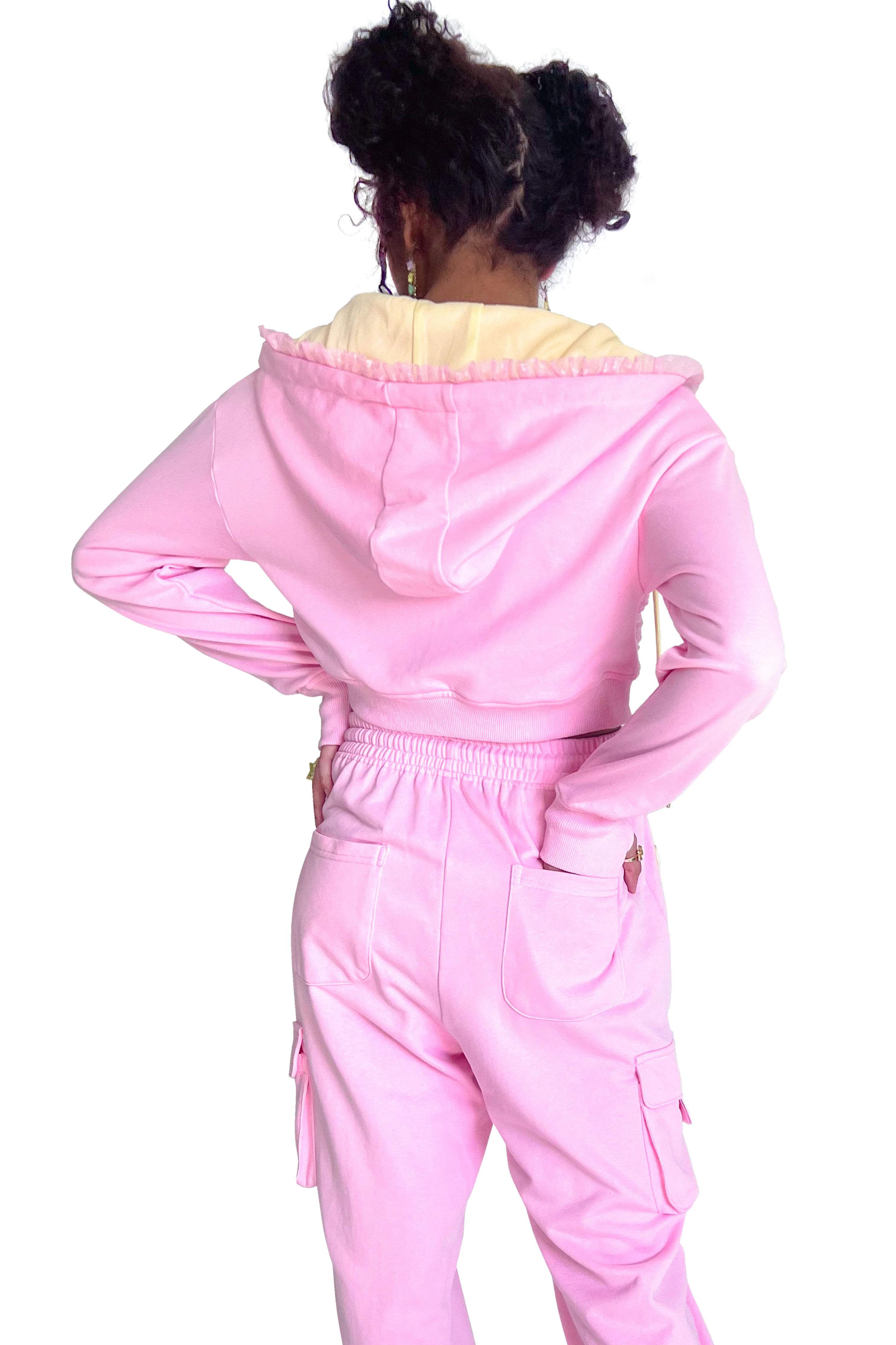 Popstar Cropped Hoodie - Image 3
