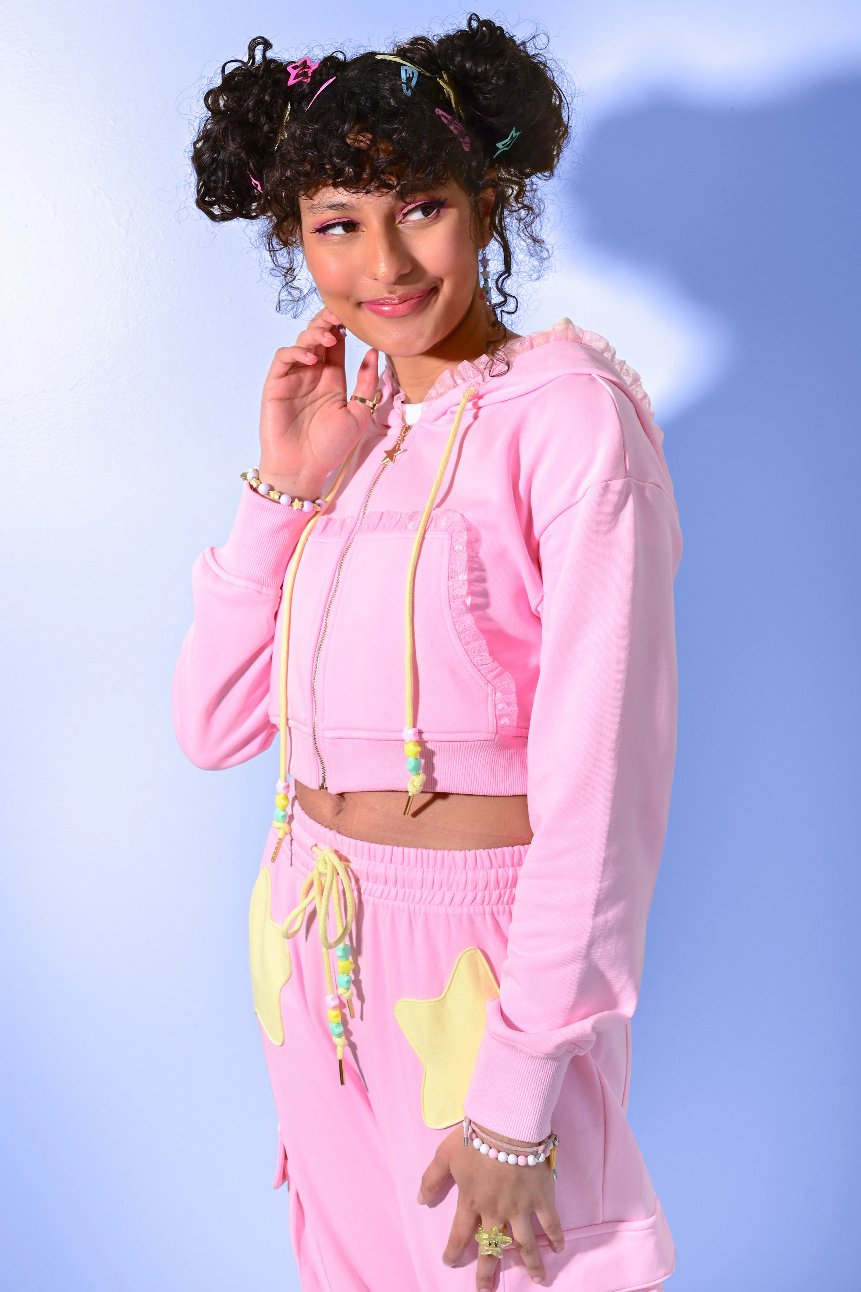 Popstar Cropped Hoodie - Image 5