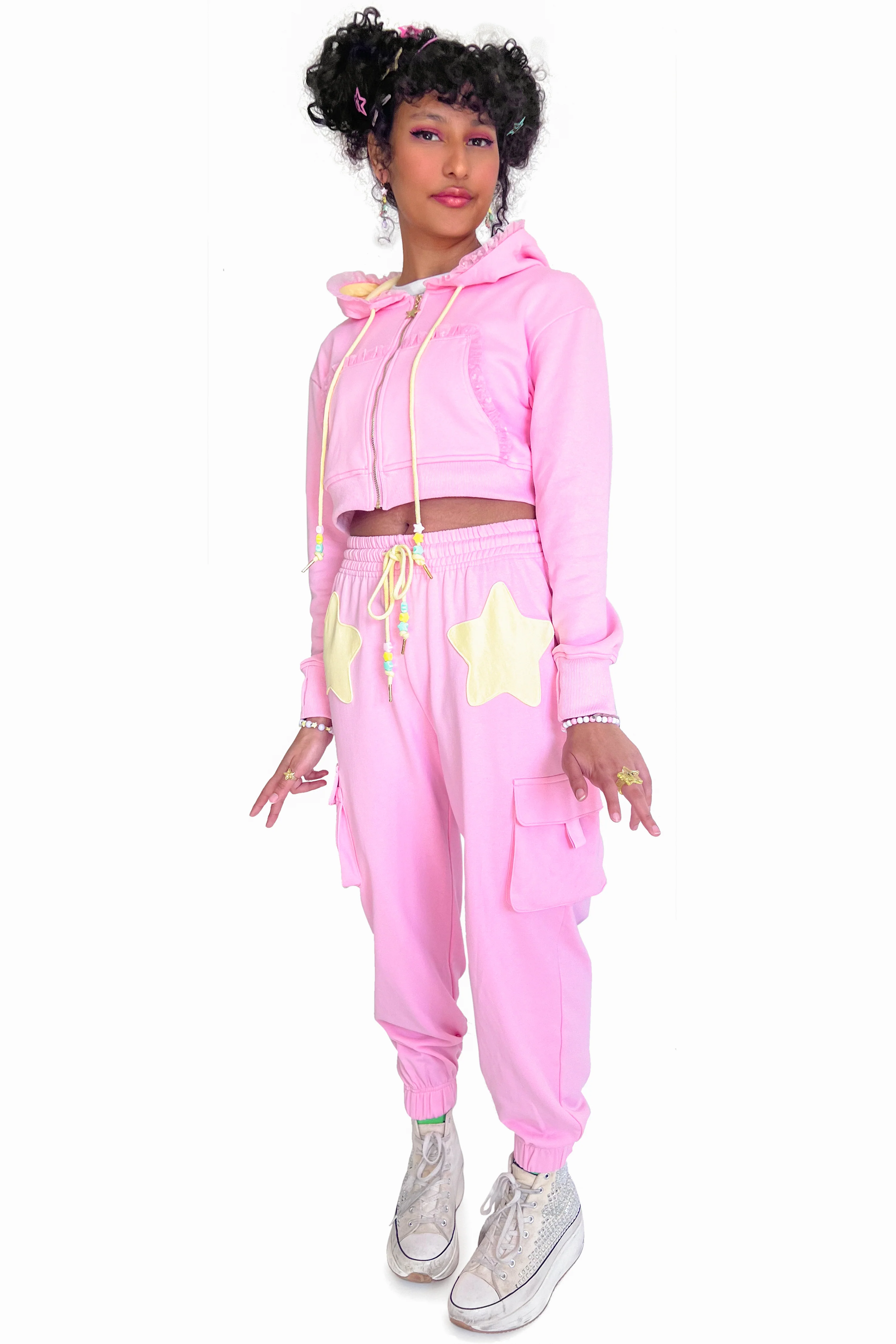 Popstar Cropped Hoodie - Image 7