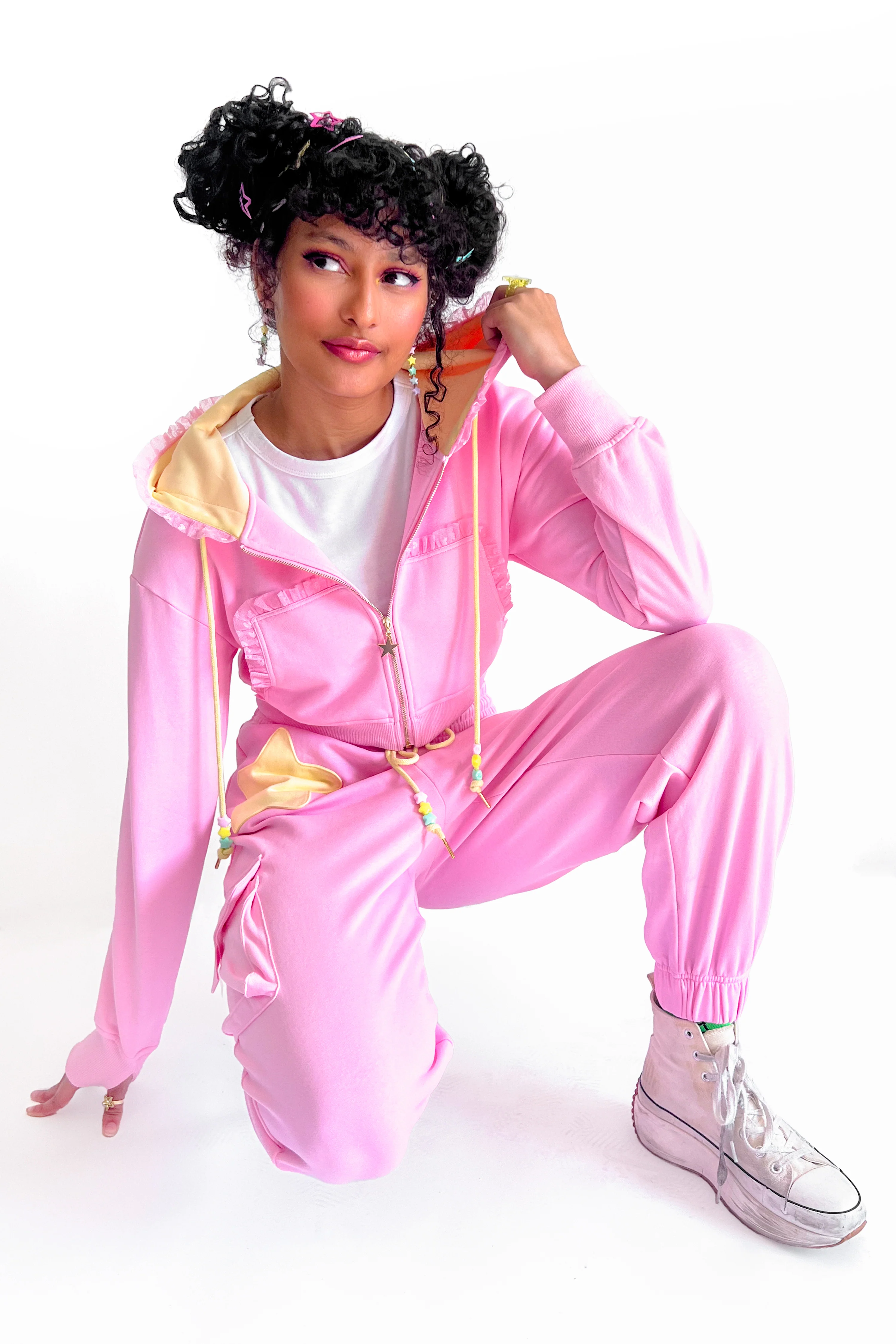 Popstar Cropped Hoodie - Image 8