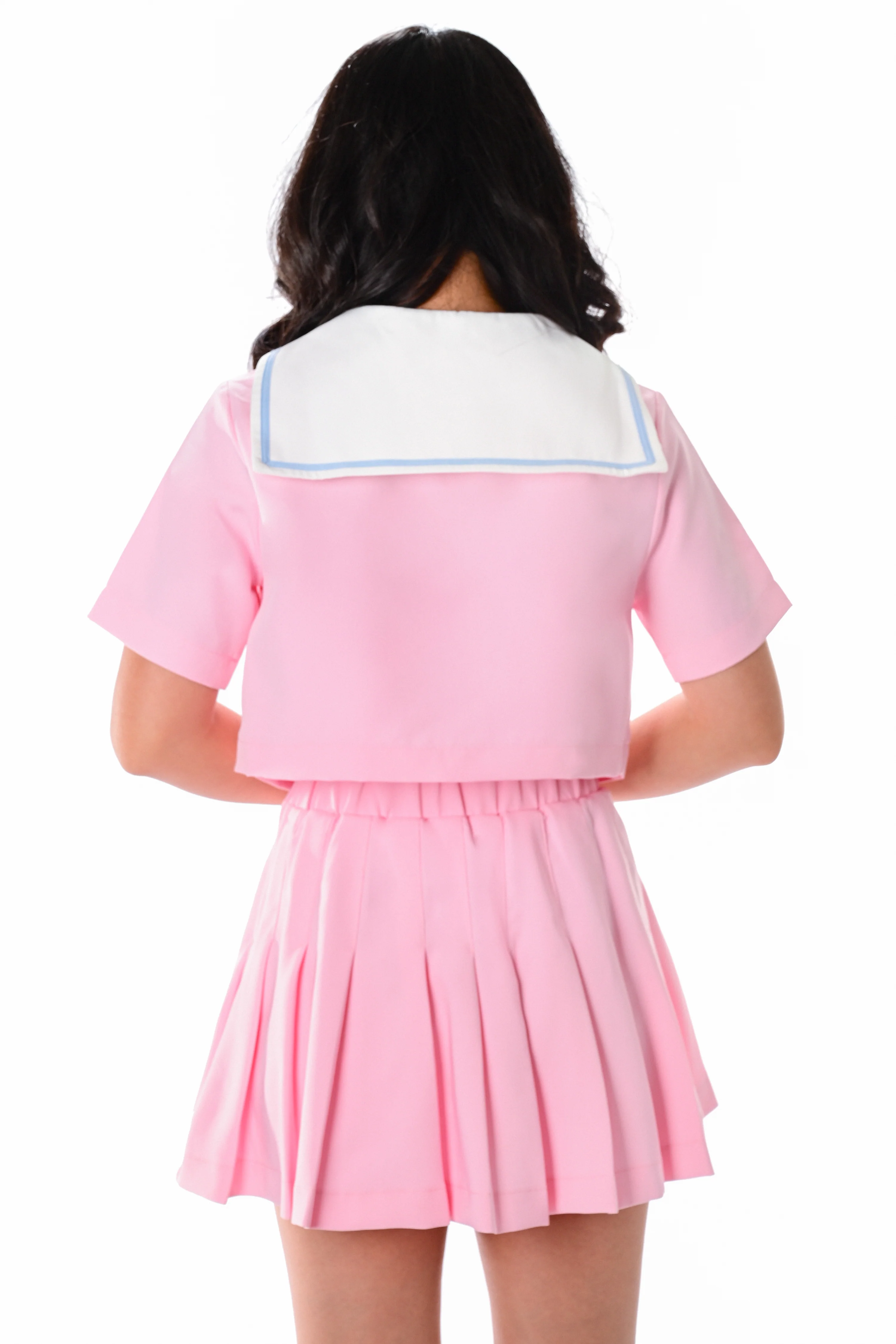 Eva Sailor Top - Pink - Image 4