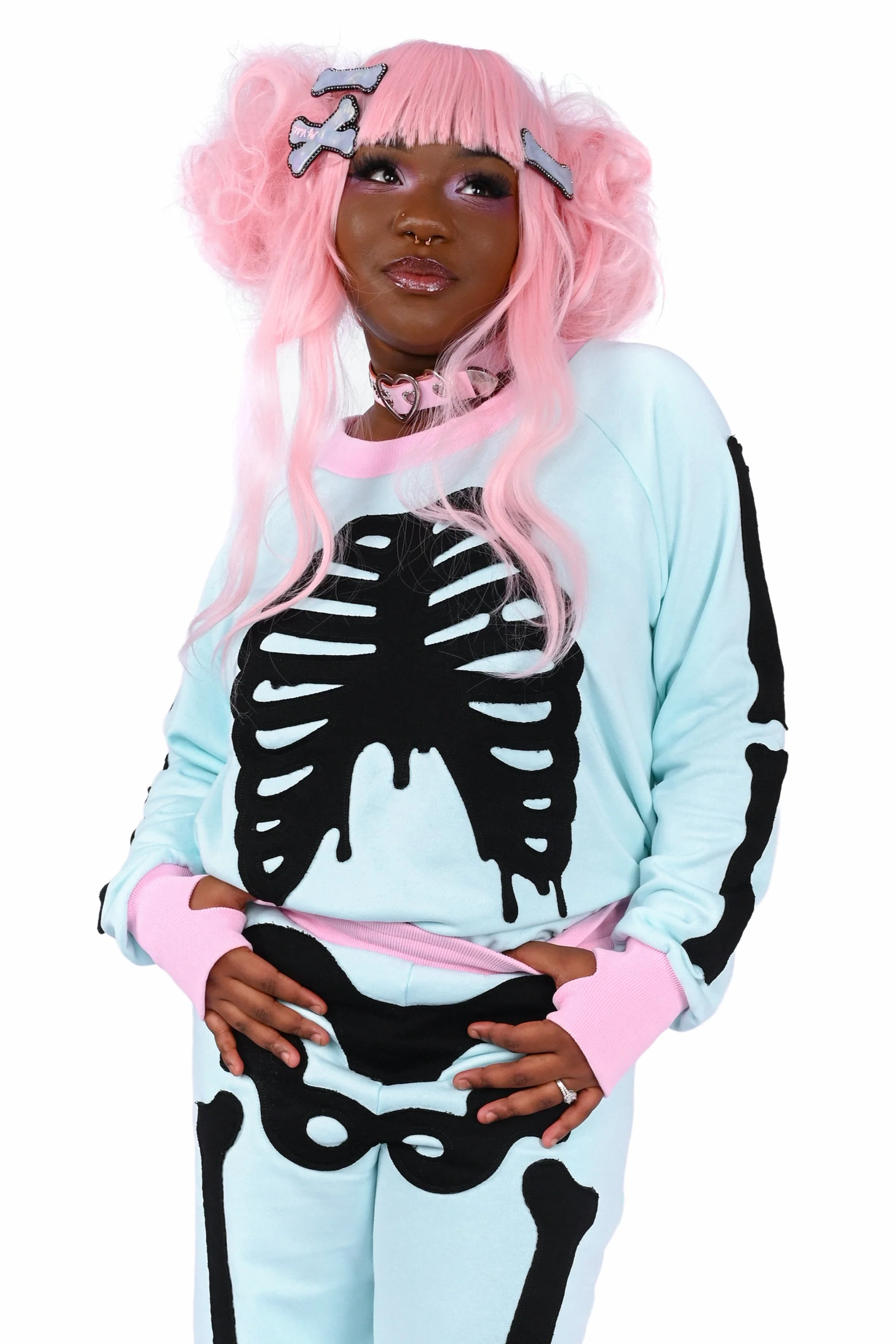 Skeleton Pullover Sweater