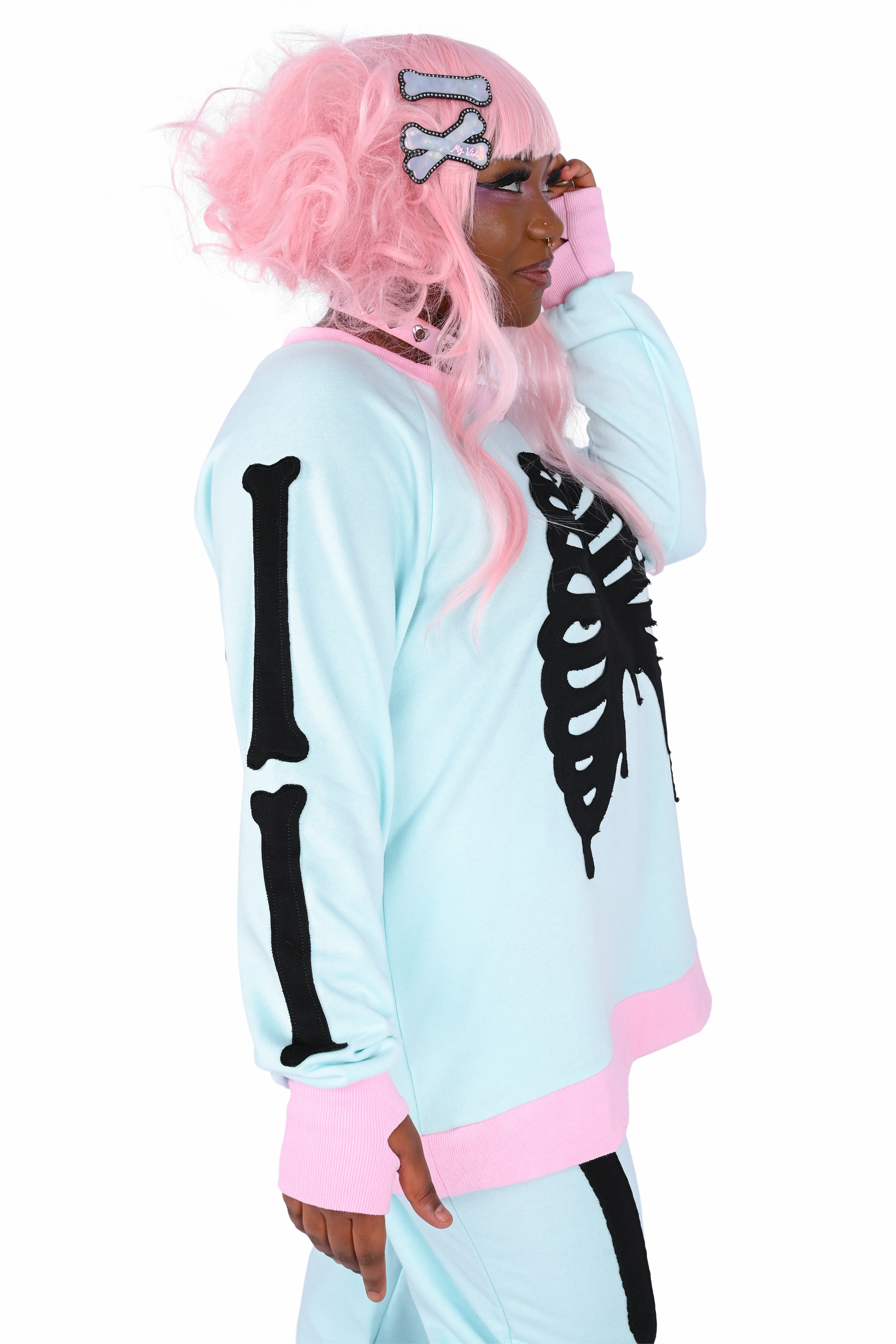 Skeleton Pullover Sweater - Image 10