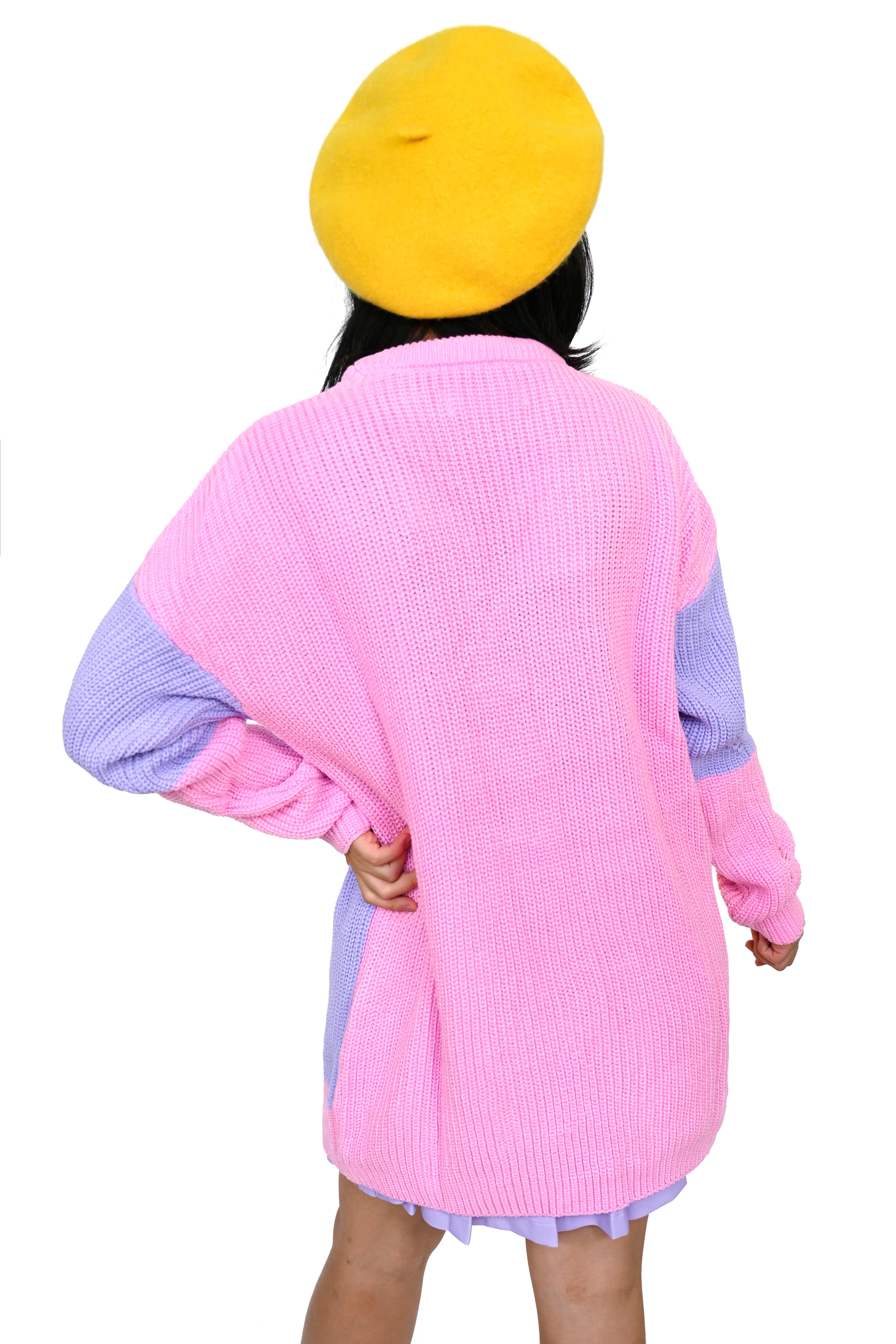 Sour Candy Colorblock Sweater - S/M left! - Image 3