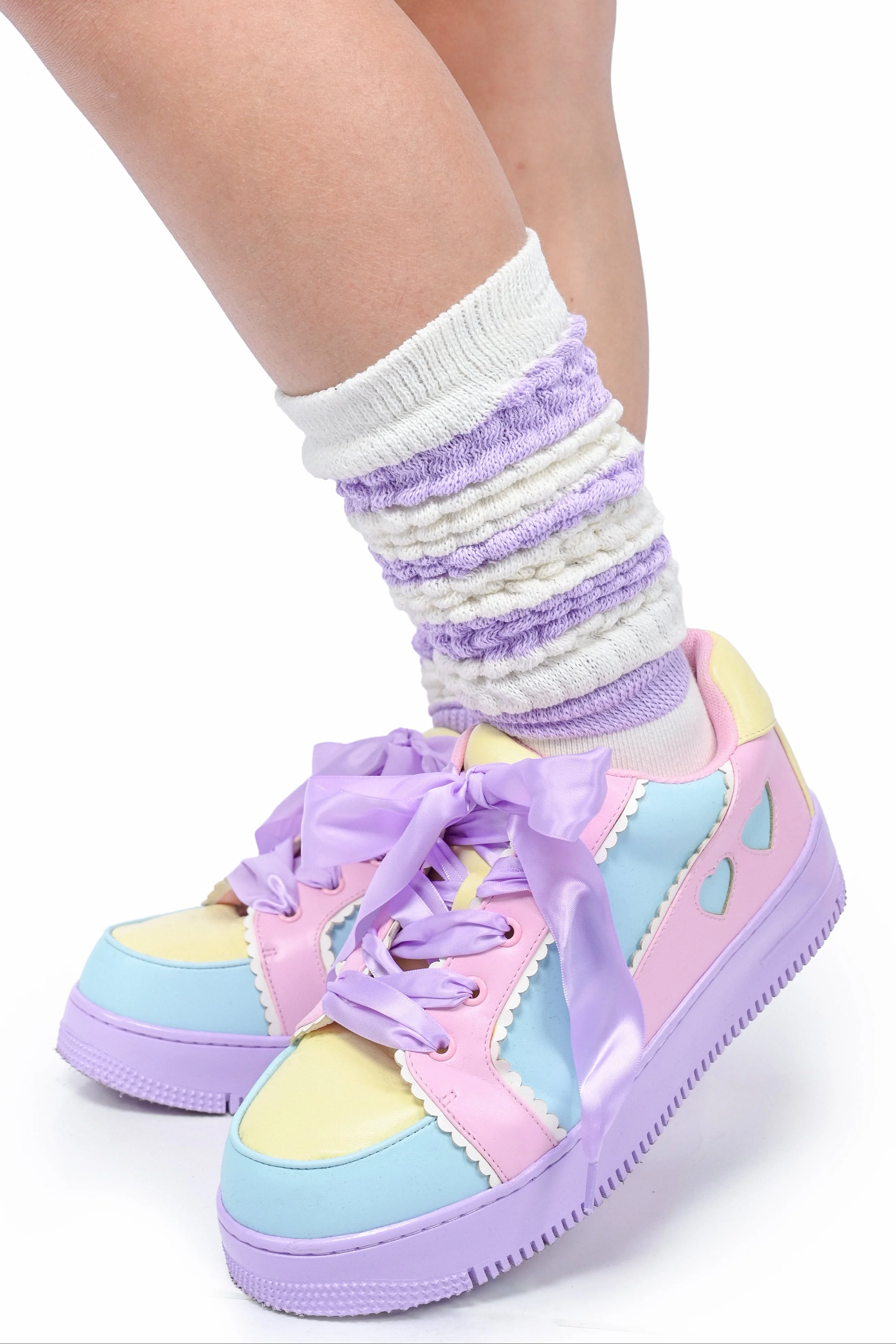 Stripe Scrunch Socks Multi-Pack - Image 8